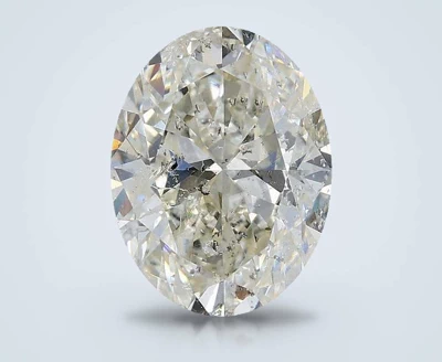 1.99ct K SI2 Rare Carat Ideal Cut Oval Diamond