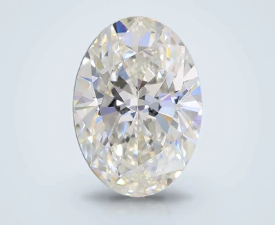 3.01ct F VS1 Rare Carat Ideal Cut Oval Lab Grown Diamond