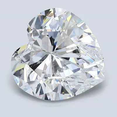 5.03ct E SI2 Very Good Cut Heart Diamond