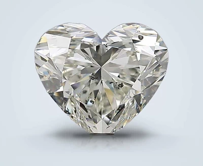 2.53ct K SI2 Rare Carat Ideal Cut Heart Diamond
