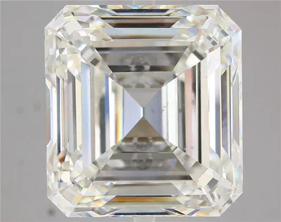 30.01ct G VS1 Rare Carat Ideal Cut Emerald Lab Grown Diamond