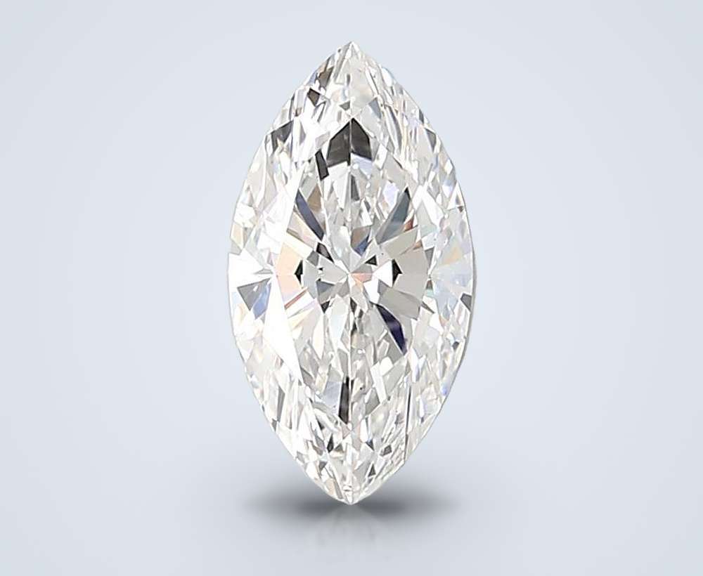 3.03ct E VS1 Rare Carat Ideal Cut Marquise Lab Grown Diamond