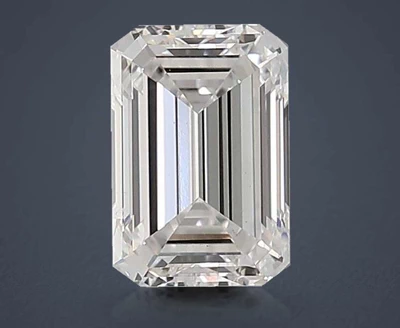 1.88ct E VS1 Rare Carat Ideal Cut Emerald Lab Grown Diamond
