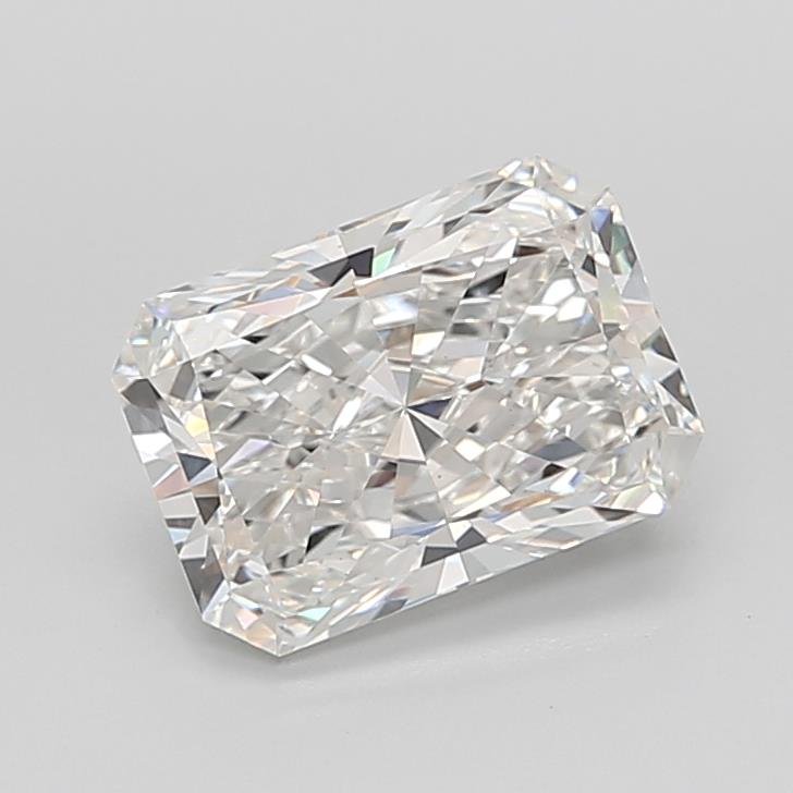 4.05ct F VVS2 Rare Carat Ideal Cut Radiant Lab Grown Diamond