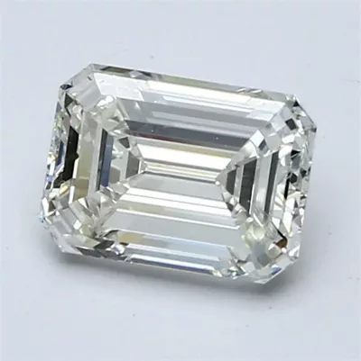 1.50ct J VS2 Excellent Cut Emerald Diamond