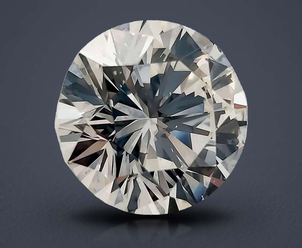 5.31ct I SI1 Rare Carat Ideal Cut Round Diamond