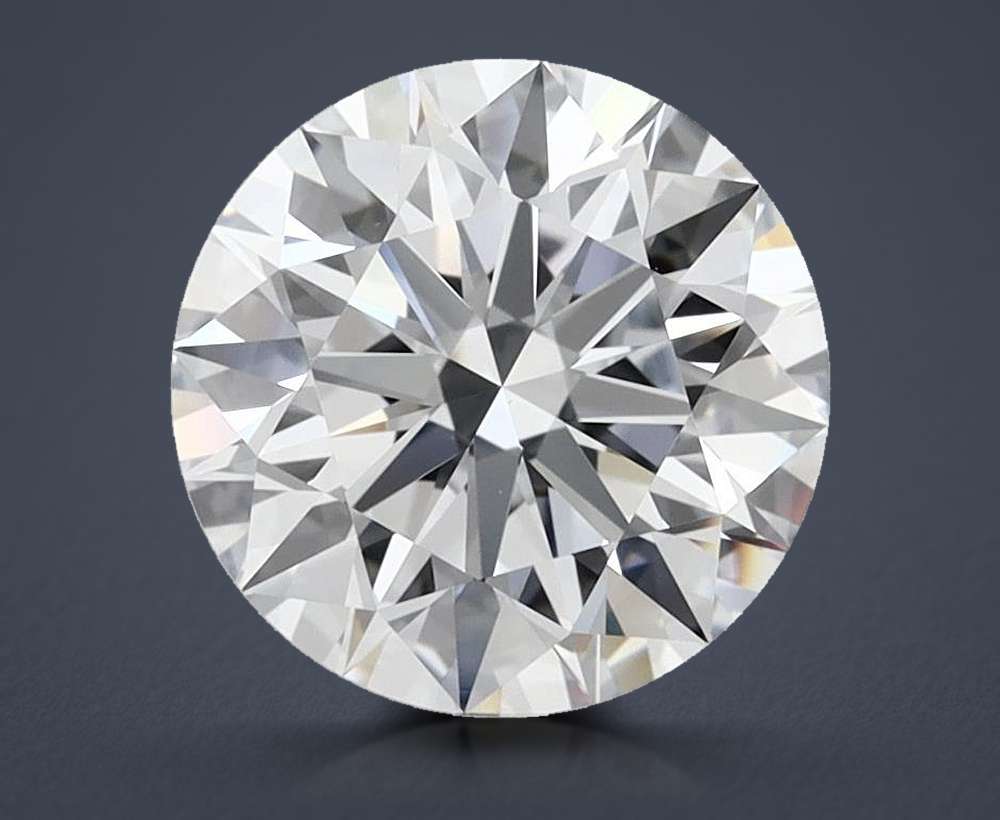 3.51ct I VVS2 Rare Carat Ideal Cut Round Lab Grown Diamond