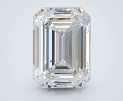 2.01ct D VS2 Rare Carat Ideal Cut Emerald Lab Grown Diamond