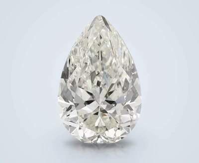 2.53ct K SI2 Rare Carat Ideal Cut Pear Diamond