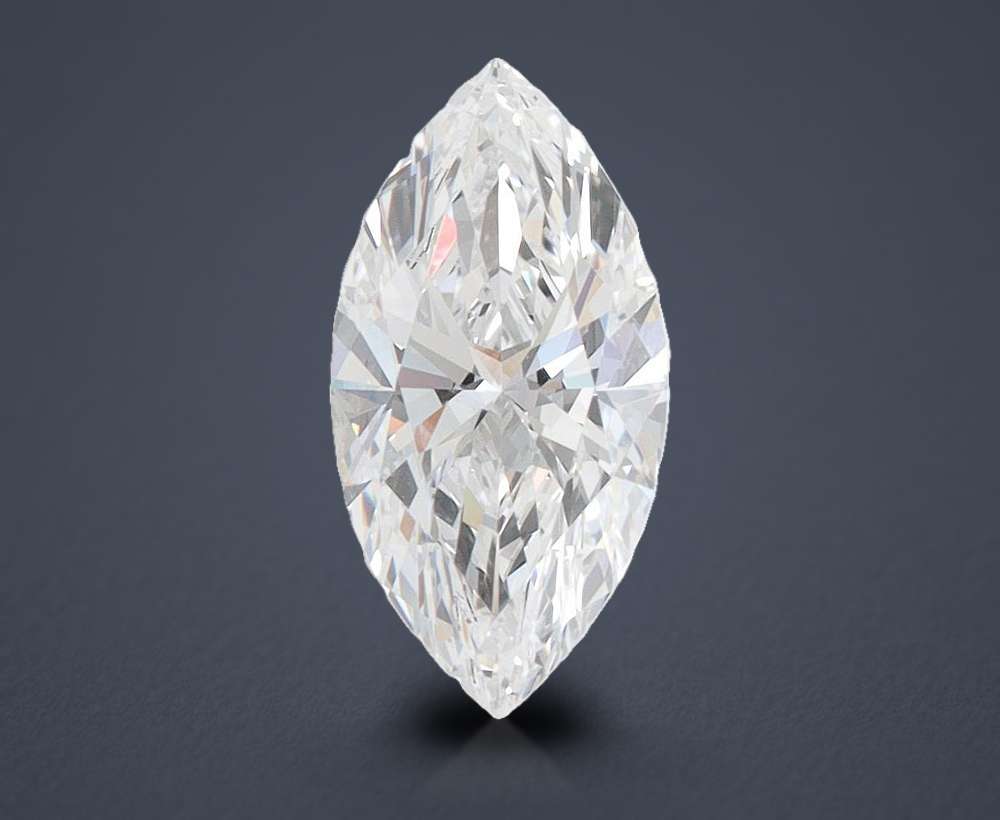 1.09ct D VVS1 Rare Carat Ideal Cut Marquise Lab Grown Diamond