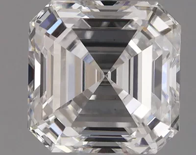 1.65ct F VS1 Rare Carat Ideal Cut Asscher Lab Grown Diamond