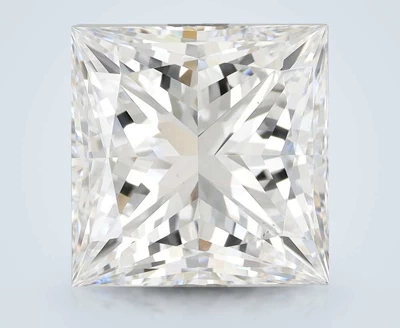 5.03ct D VS2 Rare Carat Ideal Cut Princess Diamond