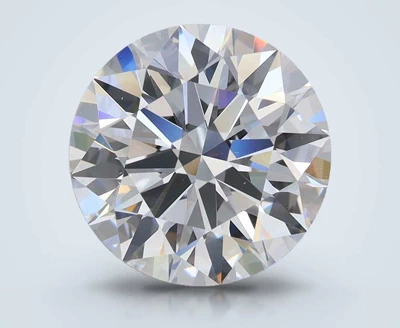 4.07ct D FL Rare Carat Ideal Cut Round Lab Grown Diamond