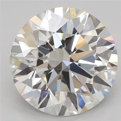 2.06ct F VVS2 Rare Carat Ideal Cut Round Lab Grown Diamond