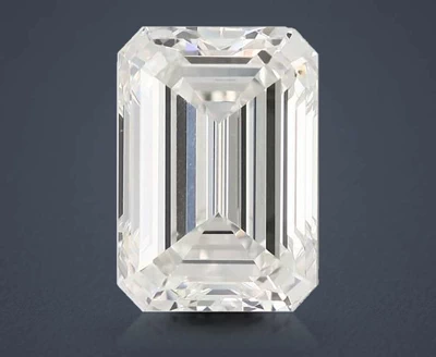 3.56ct I VS2 Rare Carat Ideal Cut Emerald Diamond
