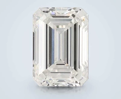 3.56ct I VS2 Rare Carat Ideal Cut Emerald Diamond