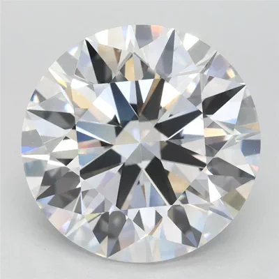 5.02ct D FL Rare Carat Ideal Cut Round Lab Grown Diamond