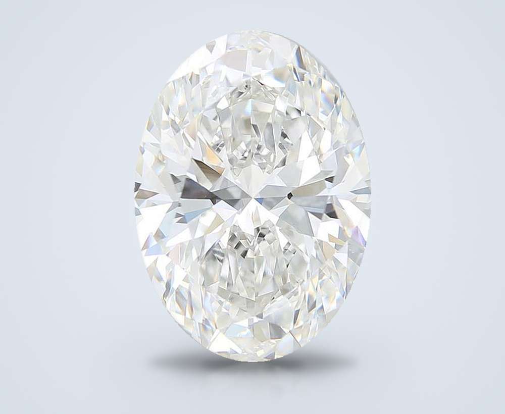 10.71ct G VS1 Rare Carat Ideal Cut Oval Lab Grown Diamond