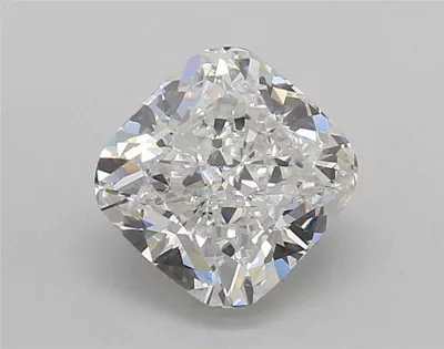 2.01ct E VVS2 Rare Carat Ideal Cut Cushion Lab Grown Diamond