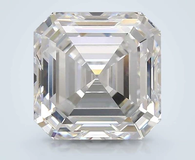 6.32ct D VVS2 Rare Carat Ideal Cut Asscher Lab Grown Diamond