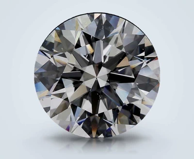 5.50ct D SI1 Rare Carat Ideal Cut Round Diamond