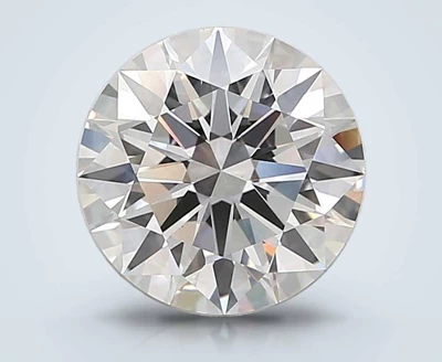 5.05ct E VS2 Rare Carat Ideal Cut Round Lab Grown Diamond