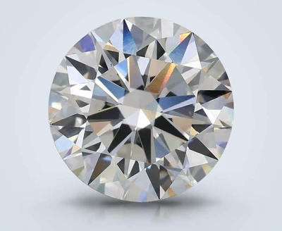 3.01ct E VS1 Rare Carat Ideal Cut Round Lab Grown Diamond