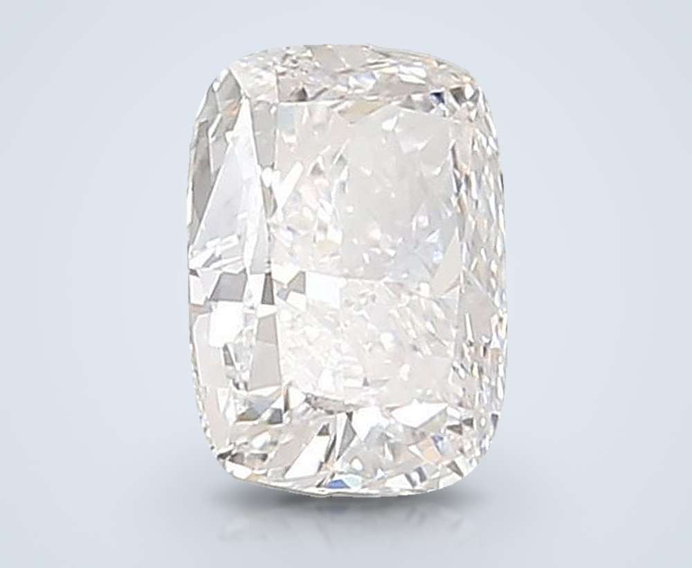 2.02ct D VVS2 Rare Carat Ideal Cut Cushion Lab Grown Diamond