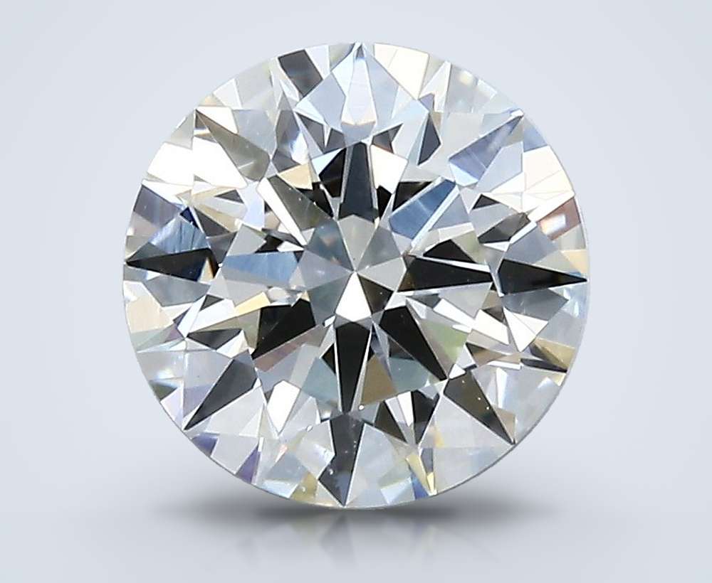 2.01ct I SI1 Rare Carat Ideal Cut Round Diamond