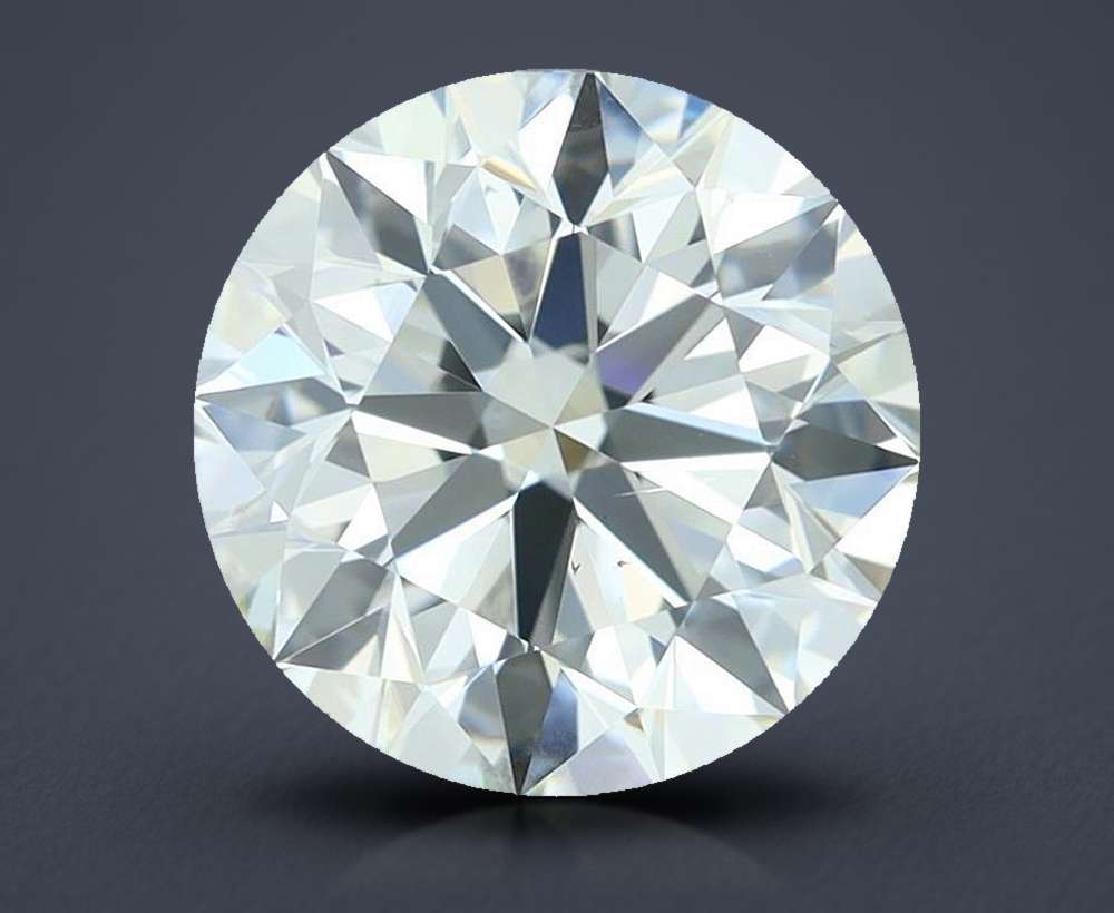 2.12ct J SI1 Excellent Cut Round Diamond