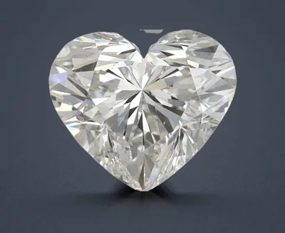 1.48ct F VS2 Rare Carat Ideal Cut Heart Lab Grown Diamond