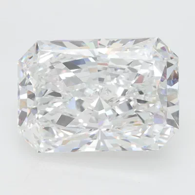 4.08ct E VVS2 Rare Carat Ideal Cut Radiant Lab Grown Diamond