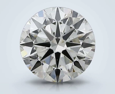 2.52ct J VS2 Very Good Cut Round Lab Grown Diamond