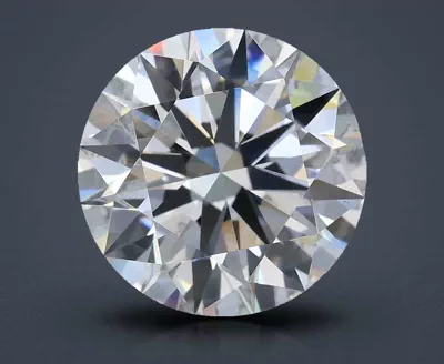 3.31ct D VS1 Rare Carat Ideal Cut Round Lab Grown Diamond