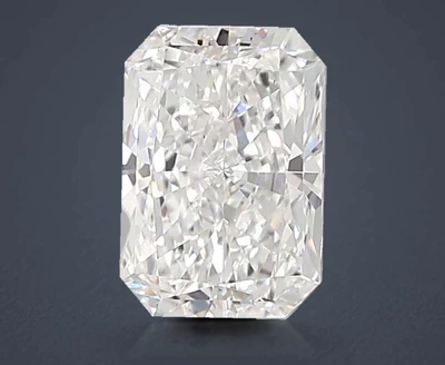 2.99ct D VS1 Rare Carat Ideal Cut Radiant Lab Grown Diamond