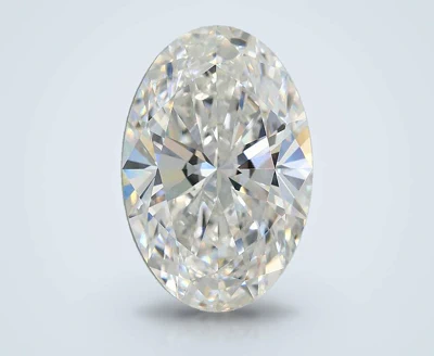 5.02ct E VVS2 Rare Carat Ideal Cut Oval Lab Grown Diamond