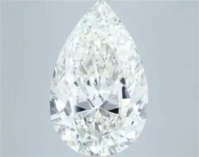 8.05ct J FL Rare Carat Ideal Cut Pear Diamond