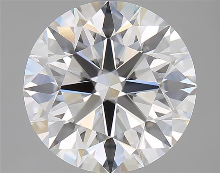 2.52ct F VVS2 Rare Carat Ideal Cut Round Diamond