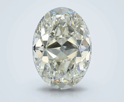 3.03ct K VS1 Rare Carat Ideal Cut Oval Diamond