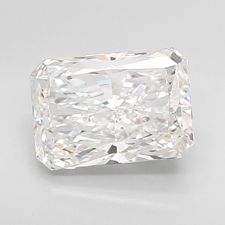 3.08ct E VS1 Rare Carat Ideal Cut Radiant Lab Grown Diamond