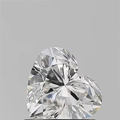 0.81ct F VS2 Rare Carat Ideal Cut Heart Diamond