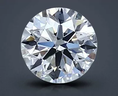 0.46ct F VVS2 Rare Carat Ideal Cut Round Diamond