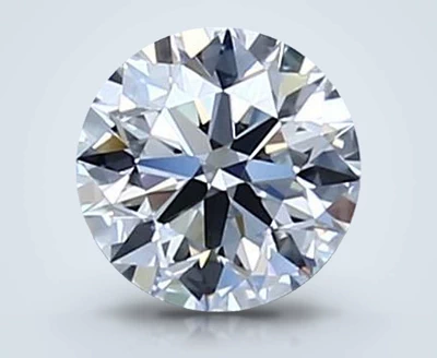 0.46ct F VVS2 Rare Carat Ideal Cut Round Diamond