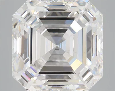 5.77ct G VS1 Rare Carat Ideal Cut Asscher Lab Grown Diamond