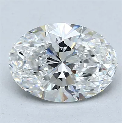 1.55ct D VVS2 Rare Carat Ideal Cut Oval Lab Grown Diamond