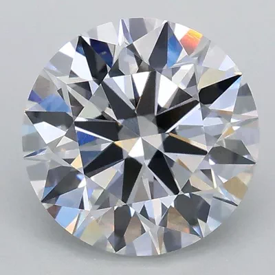 1.70ct E VVS2 Rare Carat Ideal Cut Round Lab Grown Diamond