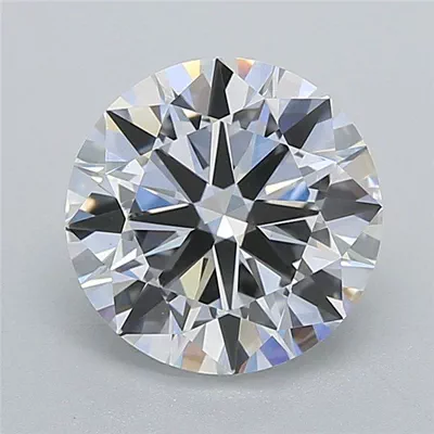 2.02ct D VS1 Very Good Cut Round Lab Grown Diamond