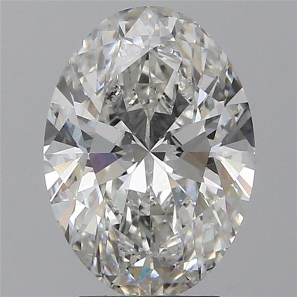 3.59ct H VS2 Rare Carat Ideal Cut Oval Lab Grown Diamond