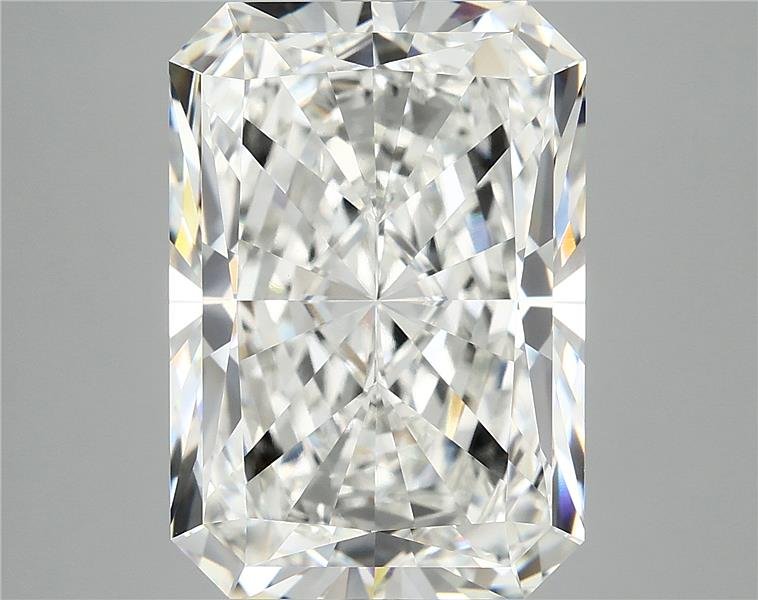 10.25ct F VVS2 Rare Carat Ideal Cut Radiant Lab Grown Diamond