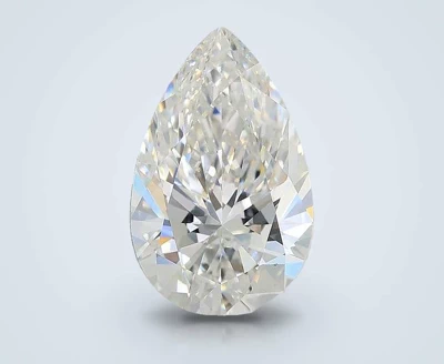 3.05ct E VS1 Rare Carat Ideal Cut Pear Lab Grown Diamond
